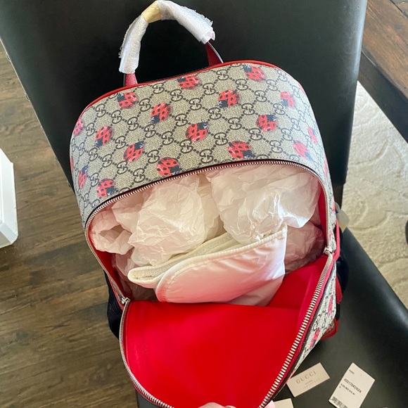 SOLD New RARE authentic Gucci Diaper Bag Backpack - Picture 6 of 13